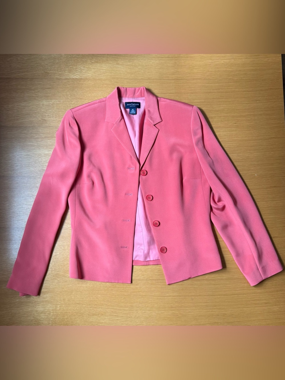 Vintage Ann Taylor Silk Blend Blazer - size 8